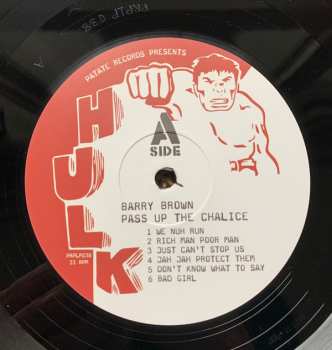 LP Barry Brown: Pass Up The Chalice