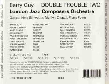 CD Marilyn Crispell: Double Trouble Two