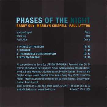 CD Marilyn Crispell: Phases Of The Night