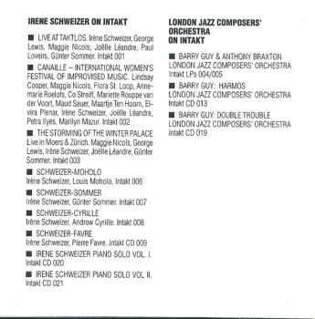 CD Irene Schweizer: Theoria