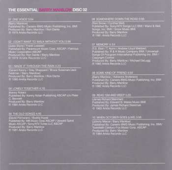 2CD Barry Manilow: The Essential Barry Manilow