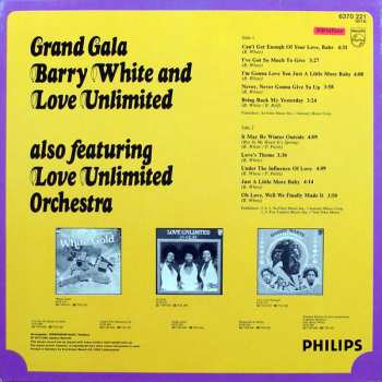 LP Love Unlimited Orchestra: Grand Gala