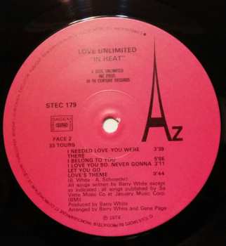 2LP Love Unlimited Orchestra: Barry White And Love Unlimited Orchestra