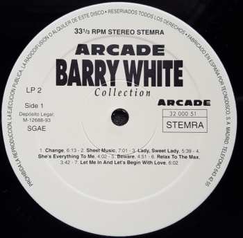 2LP Barry White: Barry White Collection