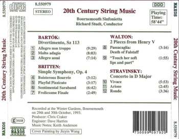 CD Igor Stravinsky: 20th Century String Music