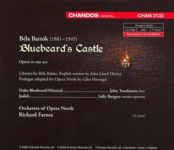 CD/Doos Béla Bartók: Bluebeard's Castle