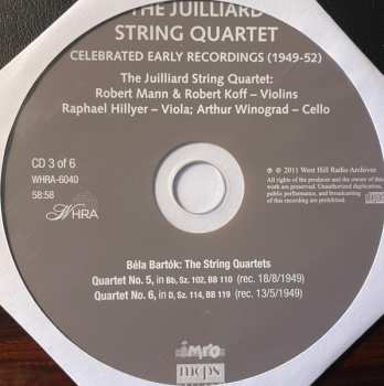 6CD Béla Bartók: The Celebrated Early Recordings (1949-1952)