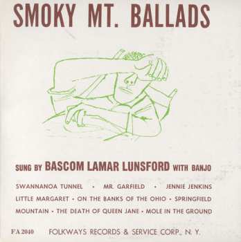 Album Bascom Lamar Lunsford: Smoky Mountain Ballads