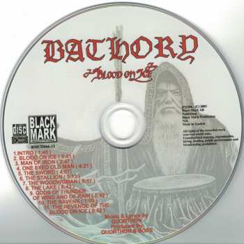 CD Bathory: Blood On Ice