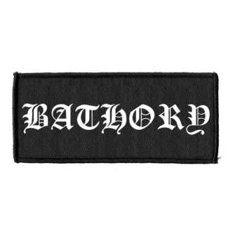 Merch Bathory: Patch Logo Bathory