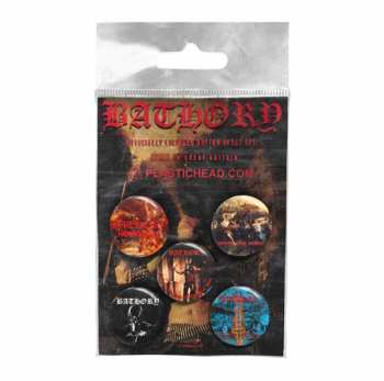 Merch Bathory: Set Badges Bathory Button Badge Set