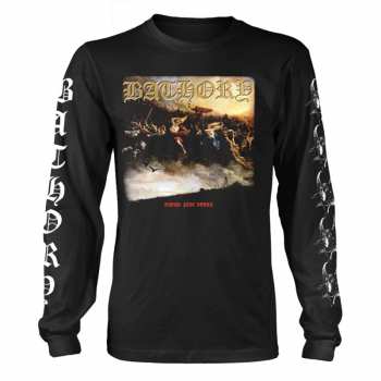 Merch Bathory: T-shirt Met Lange Mouwen Blood Fire Death 2