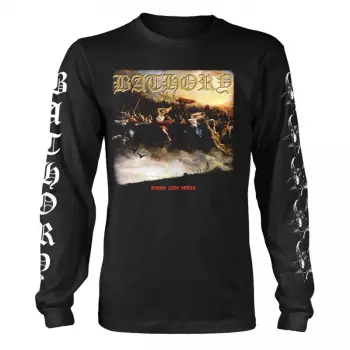 T-shirt Met Lange Mouwen Blood Fire Death 2