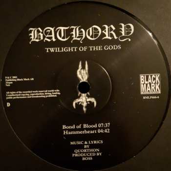 2LP Bathory: Twilight Of The Gods