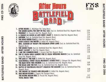 CD Battlefield Band: After Hours 