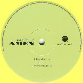 2LP Baustelle: Amen CLR | LTD | NUM