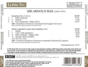 CD BBC Symphony Orchestra: Symphony No. 2; Winter Legends