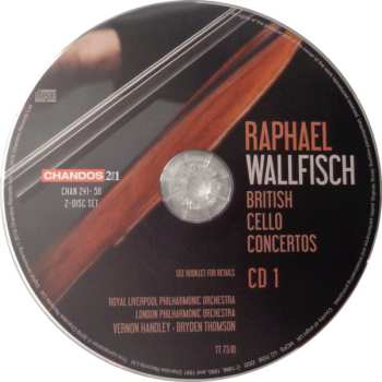 2CD Arnold Bax: British Cello Concertos