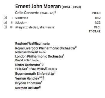 2CD Arnold Bax: British Cello Concertos