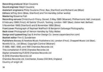 2CD Arnold Bax: British Cello Concertos