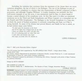 CD Raymond Leppard: Symphony No 1 / Symphony No 7
