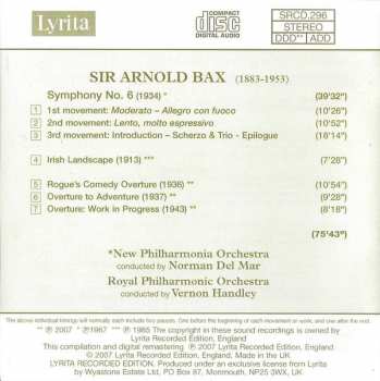 CD The Royal Philharmonic Orchestra: Symphony No. 6 / Irish Landscape / Overture To Adventure / Rogue's Comedy Overture / Overture: Work in Progress