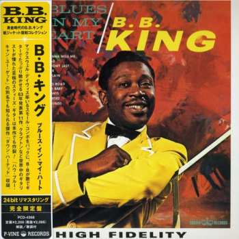 CD B.B. King: Blues In My Heart LTD