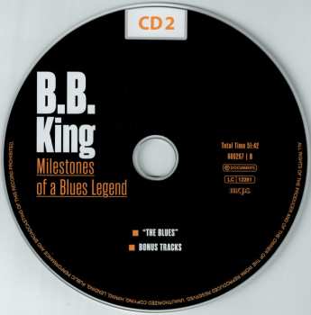 10CD/Doos B.B. King: Milestones Of A Blues Legend