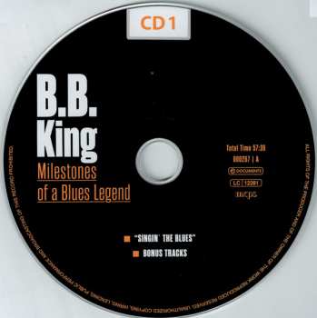 10CD/Doos B.B. King: Milestones Of A Blues Legend
