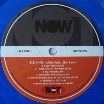 3LP B.B. King: Nothin' But... Bad Luck CLR