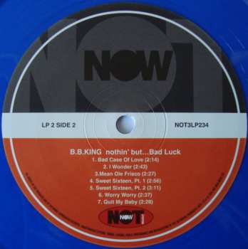 3LP B.B. King: Nothin' But... Bad Luck CLR
