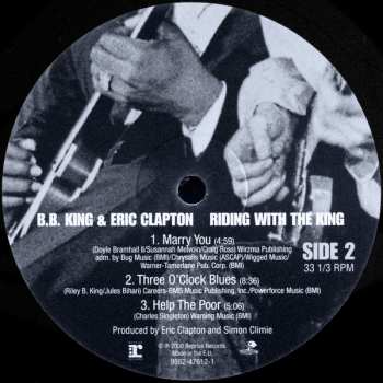 2LP B.B. King: Riding With The King
