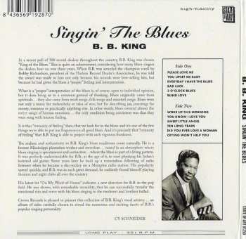CD B.B. King: Singin' The Blues / More LTD