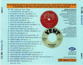 4CD/Doos B.B. King: The Vintage Years