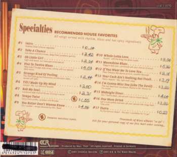 CD B.B. & The Blues Shacks: Midnite Diner