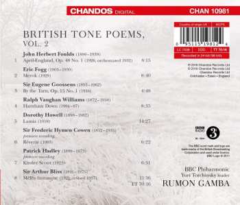 CD BBC Philharmonic: British Tone Poems Volume 2