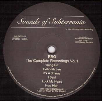 LP BBQ: The Complete Recordings Vol. 1