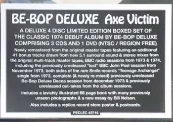 3CD/DVD/Doos Be Bop Deluxe: Axe Victim LTD