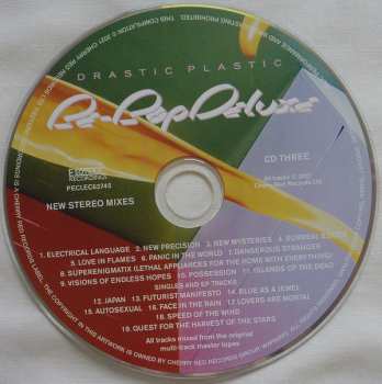 4CD/2DVD/Doos Be Bop Deluxe: Drastic Plastic LTD | DLX