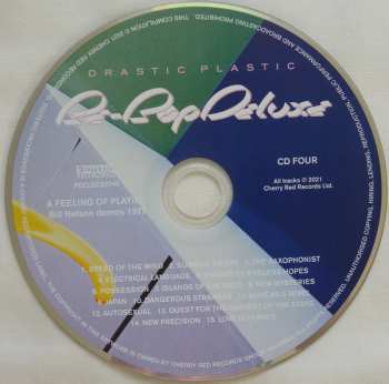 4CD/2DVD/Doos Be Bop Deluxe: Drastic Plastic LTD | DLX