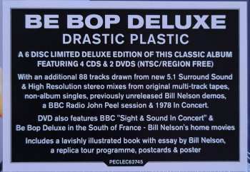 4CD/2DVD/Doos Be Bop Deluxe: Drastic Plastic LTD | DLX