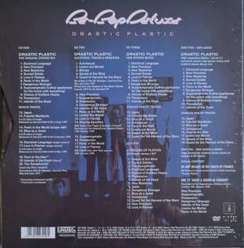 4CD/2DVD/Doos Be Bop Deluxe: Drastic Plastic LTD | DLX