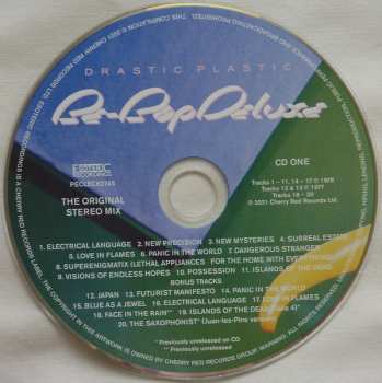 4CD/2DVD/Doos Be Bop Deluxe: Drastic Plastic LTD | DLX