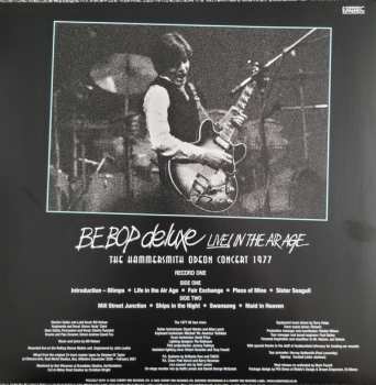 3LP Be Bop Deluxe: Live! In The Air Age (The Hammersmith Odeon Concert 1977) CLR | LTD