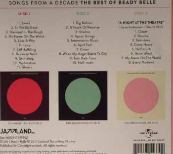 3CD/Doos Beady Belle: Songs From A Decade: The Best Of Beady Belle