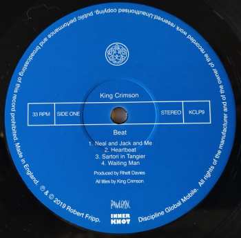 LP King Crimson: Beat