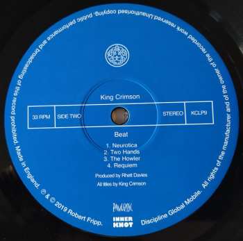 LP King Crimson: Beat