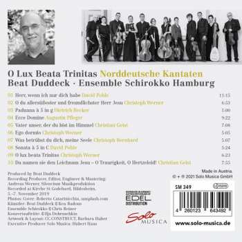 CD Beat Duddeck: O Lux Trinitas - Norddeutsche Kantaten 
