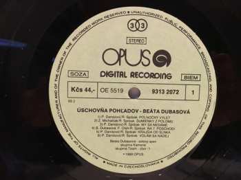LP Beáta Dubasová: Úschovňa Pohľadov