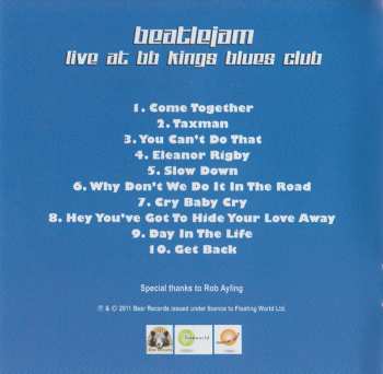 CD Beatlejam: Live At BB King Blues Club
